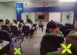 Leia mais sobre o artigo Roda de conversa com os (as) alunos(as) de Ensino Médio da Escola Estadual “David Roldi”, no município de São Roque do Canaã. 😃👍✨