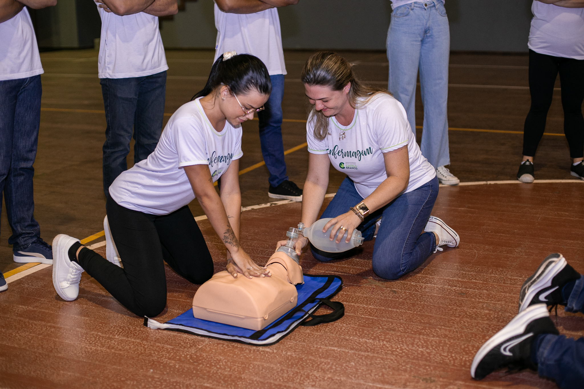 Curso Técnico em Enfermagem em ação! - Centro Universitário Castelo Branco