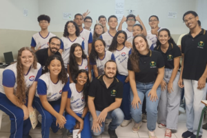 Leia mais sobre o artigo Alunos de Farmácia do UniCB Realizam Palestra na Escola Dr. Octávio Manhães de Andrade