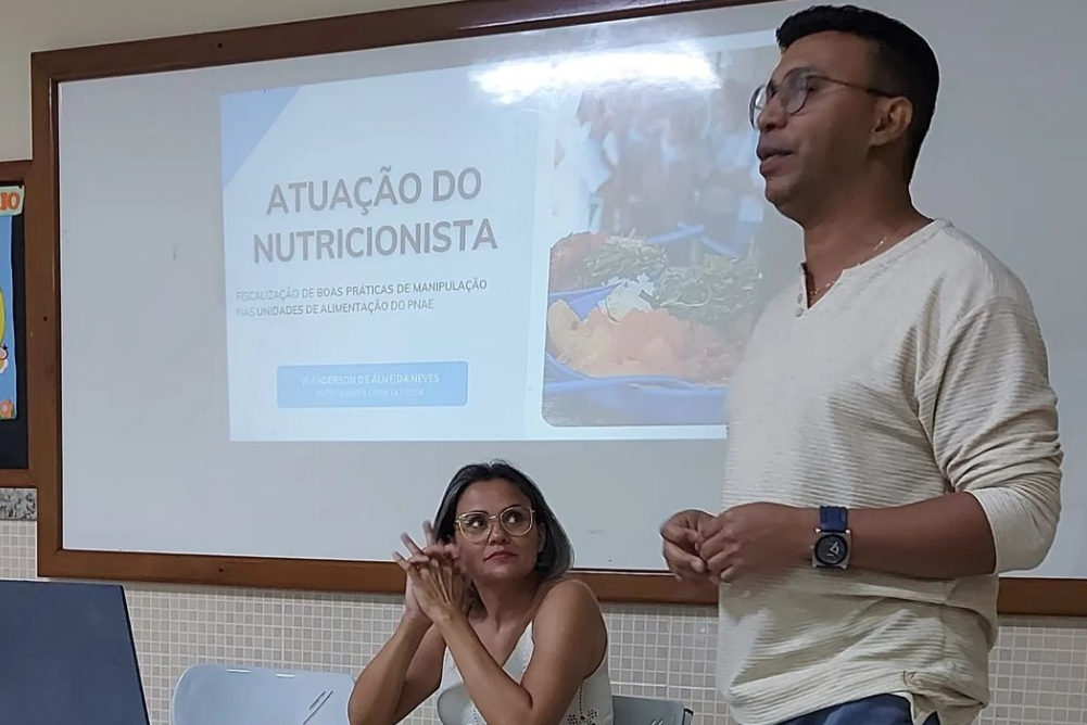 Você está visualizando atualmente Palestra sobre a Atuação do Nutricionista com Wanderson de Almeida Neves