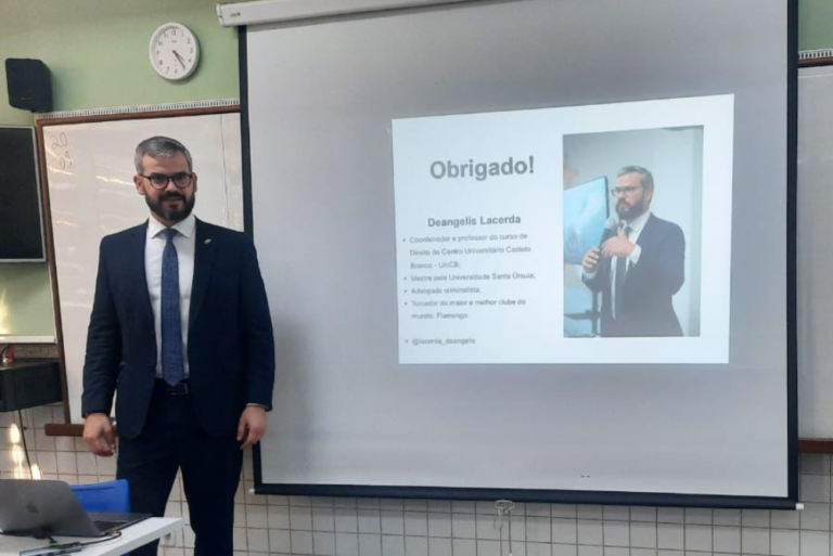 Leia mais sobre o artigo Palestra sobre “Profissões Jurídicas” com Deangelis Lacerda na Escola Rubens Rangel